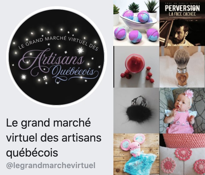 La grand marché virtuel des artisans québécois